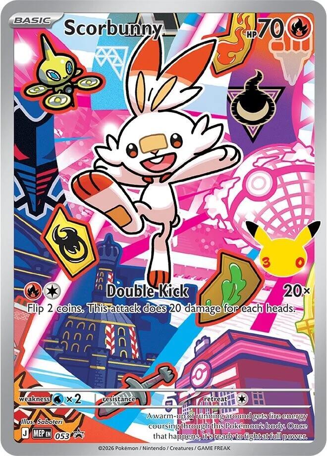 [ENG][NM] Karta Pokemon Scorbunny 53 - MEP Black Star Promos