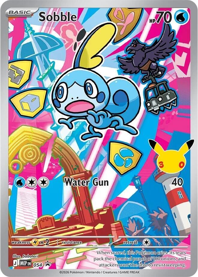 [ENG][NM] Karta Pokemon Sobble 54 - MEP Black Star Promos