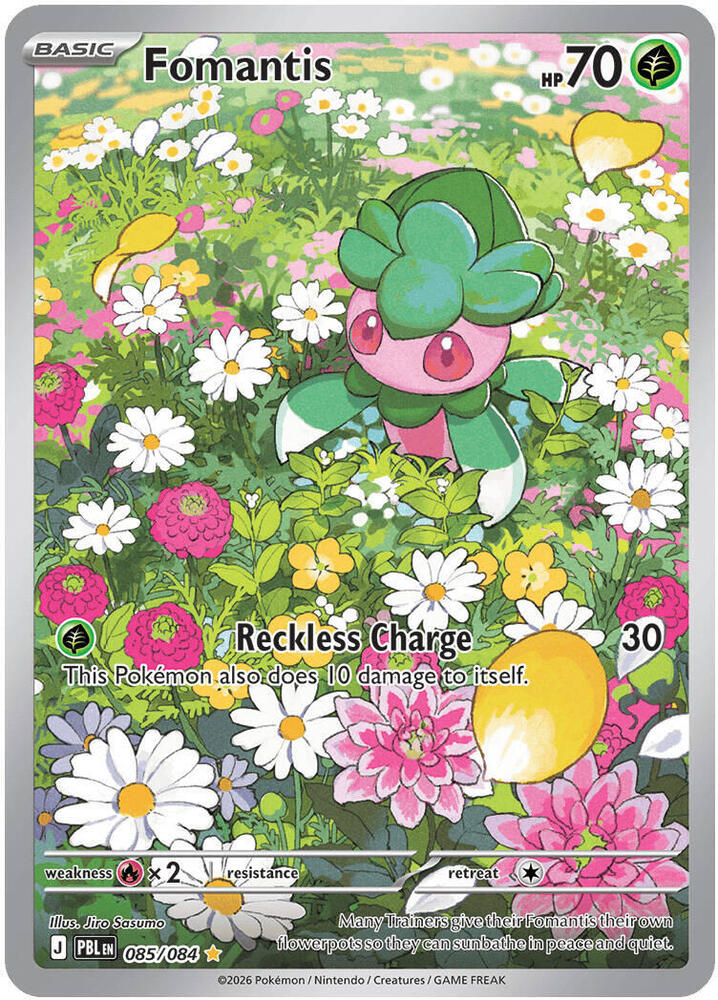 [ENG][NM] Karta Pokemon Fomantis 085/084 - Pitch Black