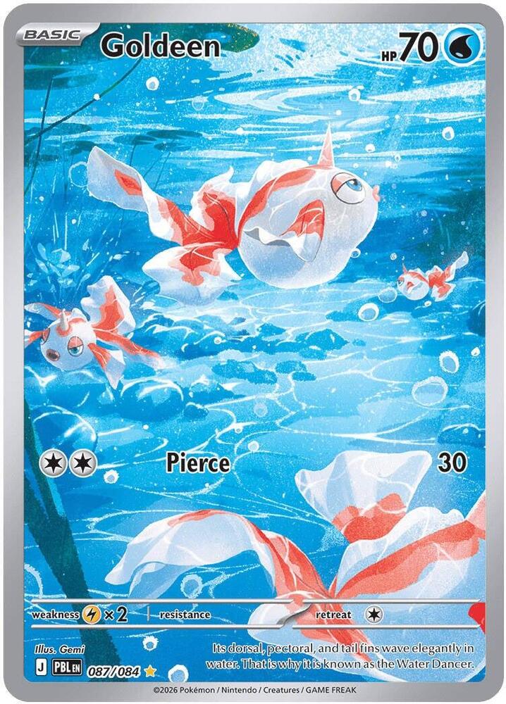 [ENG][NM] Karta Pokemon Goldeen 087/084 - Pitch Black