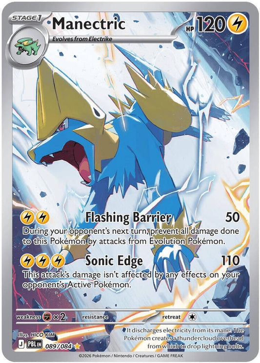 [ENG][NM] Karta Pokemon Manectric 089/084 - Pitch Black