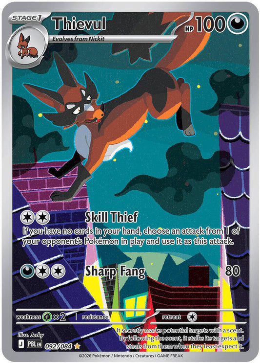 [ENG][NM] Karta Pokemon Thievul 092/084 - Pitch Black