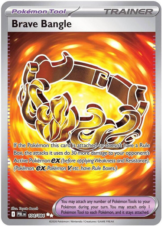 [ENG][NM] Karta Pokemon Brave Bangle 104/084 - Pitch Black