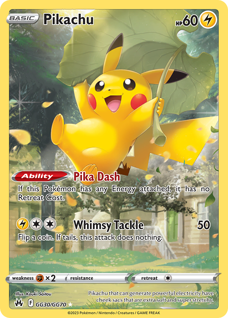 [ENG][NM] Karta Pokemon Pikachu GG30 - Crown Zenith