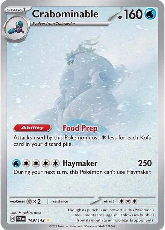 [ENG][NM] Karta Pokemon Crabominable 149/142 - Stellar Crown