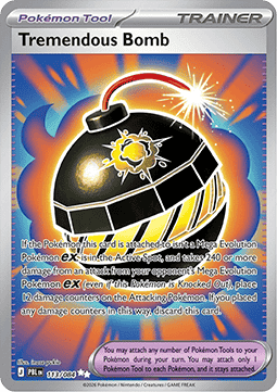 [ENG][NM] Karta Pokemon Tremendous Bomb 113/084 - Pitch Black