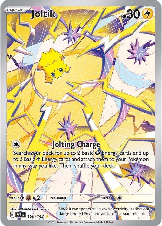 [ENG][NM] Karta Pokemon Joltik 150/142 - Stellar Crown