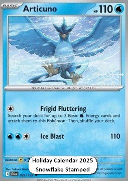[ENG][NM] Karta Pokemon Articuno 32 - Journey Together: Additionals [Snowflake Stamp]