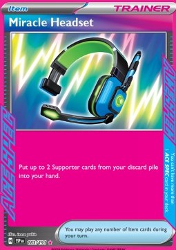 [ENG][NM] Karta Pokemon Miracle Headset 183/191 - Surging Sparks
