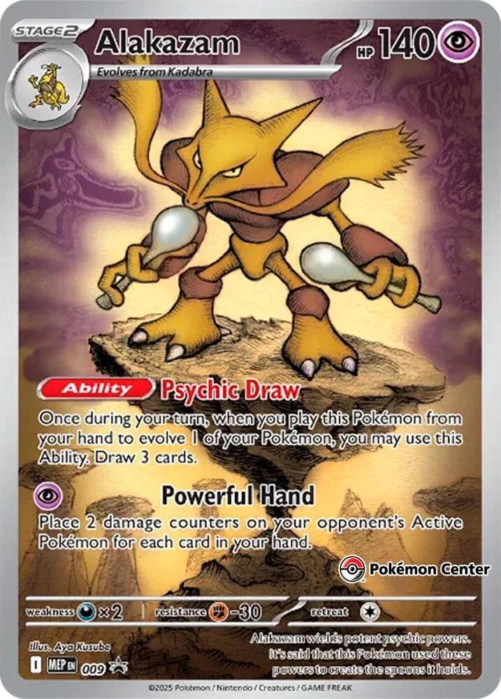 [ENG][NM] Karta Pokemon Alakazam 9 - MEP Black Star Promos
