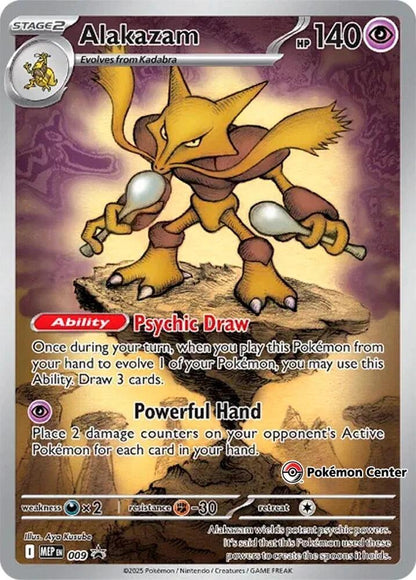 [ENG][NM] Karta Pokemon Alakazam 9 - MEP Black Star Promos