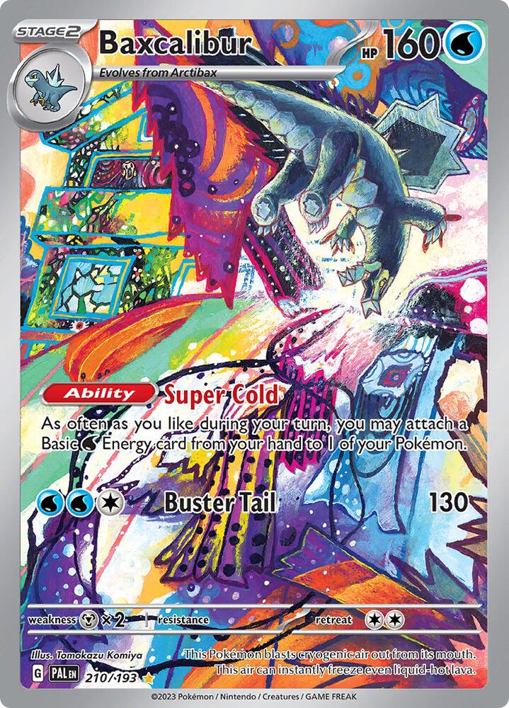 [ENG][NM] Karta Pokemon Baxcalibur 210/193 - Paldea Evolved