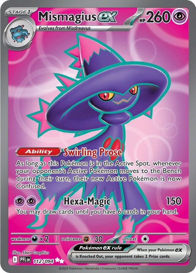 [ENG][NM] Karta Pokemon Mismagius ex 112/094 - Phantasmal Flames