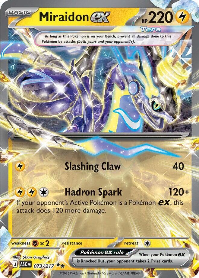 [ENG][NM] Karta Pokemon Miraidon ex 073/217 - Ascended Heroes