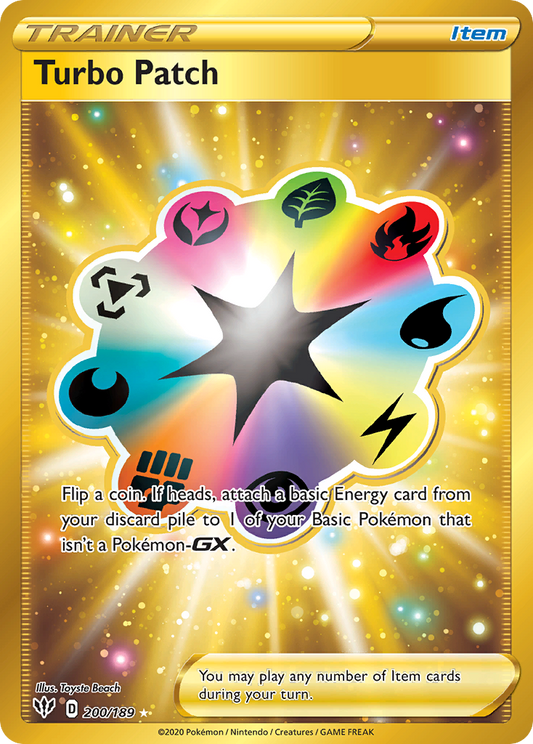 [ENG][NM] Karta Pokemon Turbo Patch 200 - Darkness Ablaze