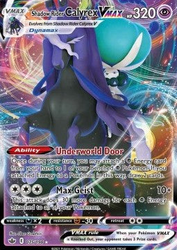 [ENG][NM] Karta Pokemon Shadow Rider Calyrex VMAX 075/198 - Chilling Reign