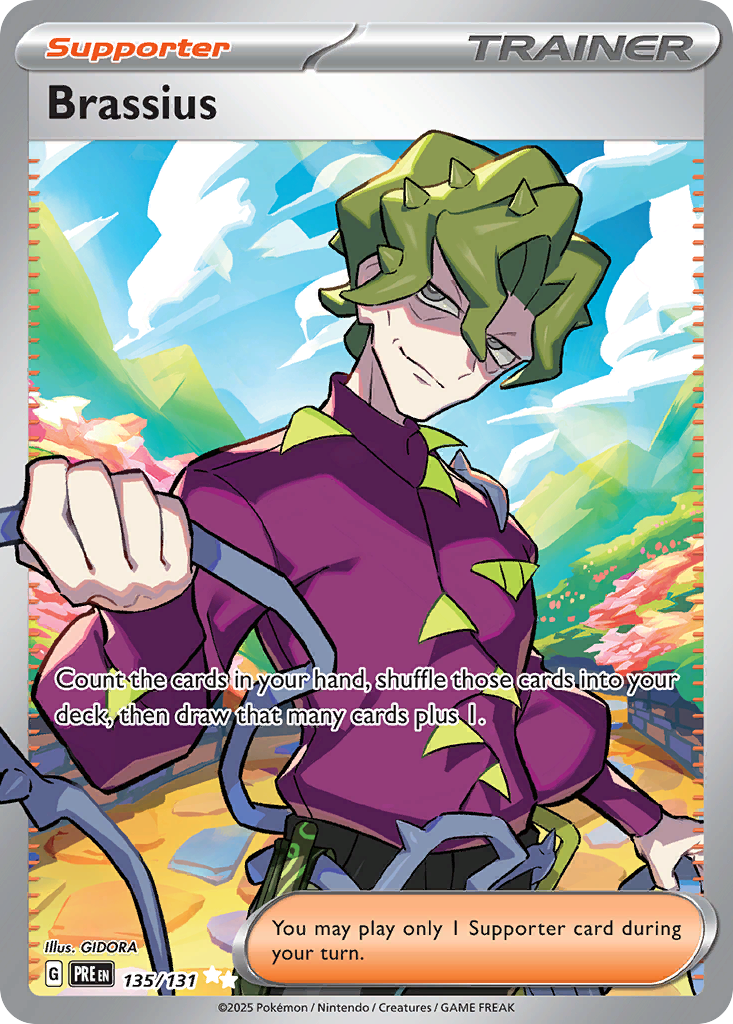 [ENG][NM] Karta Pokemon Brassius 135/131 - Prismatic Evolutions