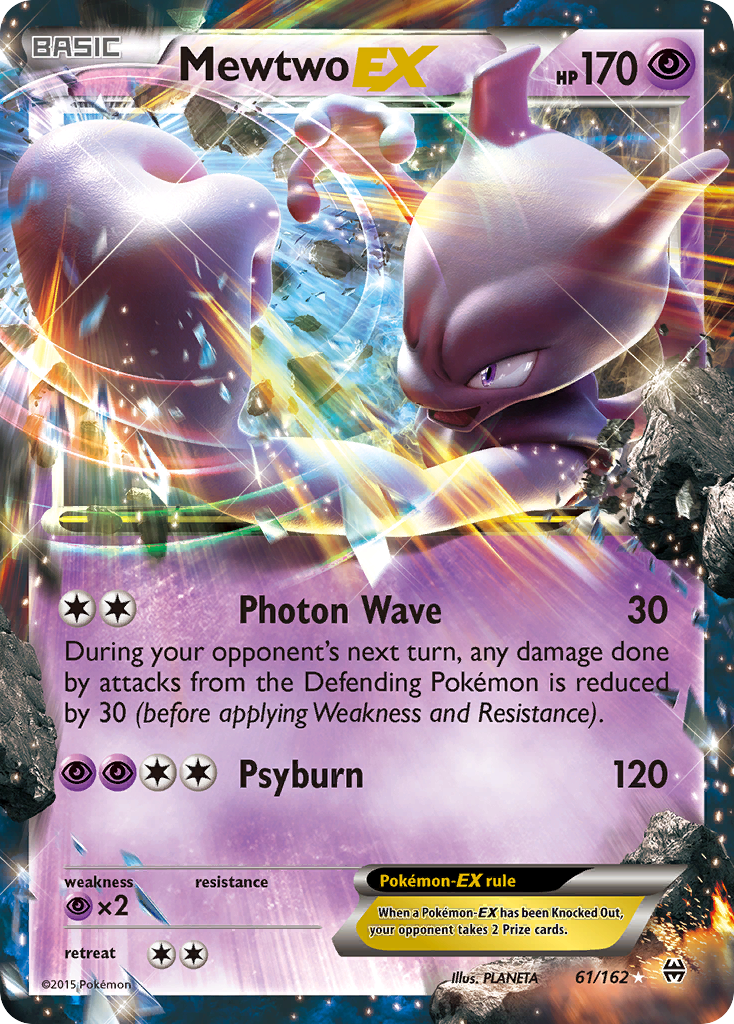 [ENG][NM] Karta Pokemon Mewtwo EX 61 - BREAKthrough