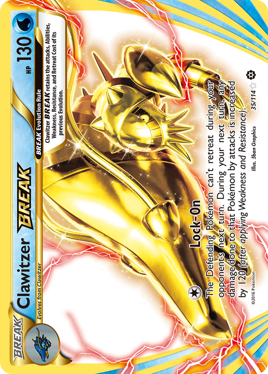 [ENG][NM] Karta Pokemon Clawitzer BREAK 35 - Steam Siege
