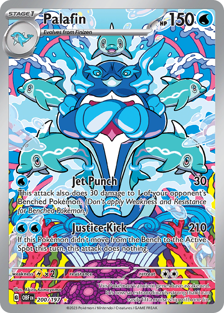 [ENG][NM] Karta Pokemon Palafin 200/197 - Obsidian Flames