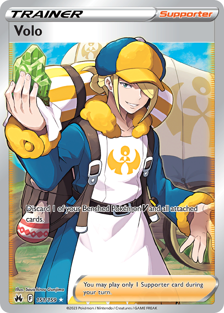 [ENG][NM] Karta Pokemon Volo 151/159 - Crown Zenith