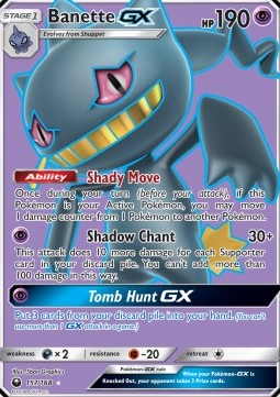 [ENG][NM] Karta Pokemon Banette GX 157/168 - Celestial Storm