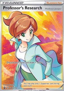 [ENG][NM] Karta Pokemon Professor's Research - Professor Juniper 152 - SWSH