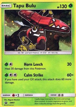 [ENG][NM] Karta Pokemon Tapu Bulu SM61 - SM Black Star Promos