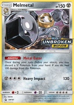 [ENG][NM] Karta Pokemon Melmetal SM181 - SM Black Star Promos