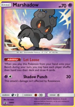 [ENG][NM] Karta Pokemon Marshadow SM85 - SM Black Star Promos