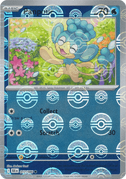 [ENG][NM] Karta Pokemon Panpour 017/086 - Black Bolt [Pokeball Reverse]