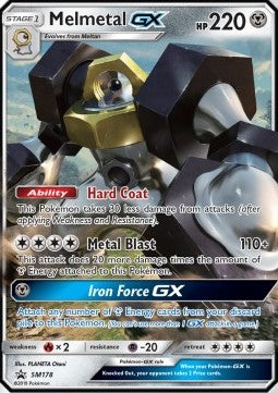 [ENG][NM] Karta Pokemon Melmetal GX SM178 - SM Black Star Promos
