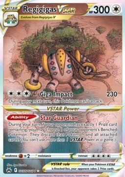 [ENG][NM] Karta Pokemon Regigigas VSTAR GG55 - Crown Zenith