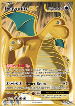 [ENG][NM] Karta Pokemon Dragonite EX 106 - Evolutions