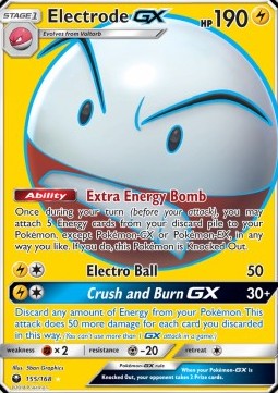 [ENG][NM] Karta Pokemon Electrode GX 155/168 - Celestial Storm
