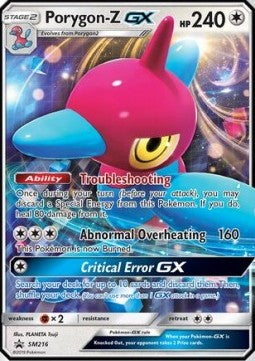 [ENG][NM] Karta Pokemon Porygon-Z GX SM216 - SM Black Star Promos