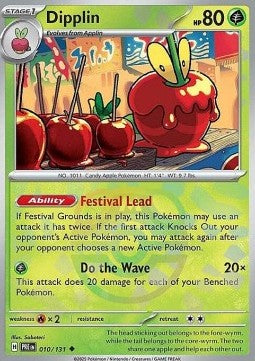 [ENG][NM] Karta Pokemon Dipplin 010/131 - Prismatic Evolutions [Masterball Reverse]