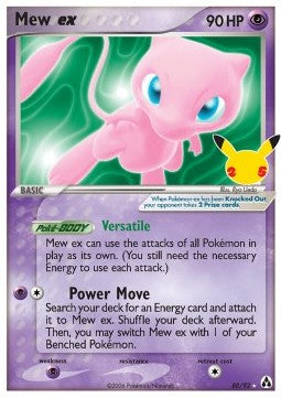 [ENG][NM] Karta Pokemon Mew ex 088/102 - Celebrations