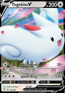 [ENG][NM] Karta Pokemon Togekiss V 140/185 - Vivid Voltage