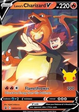[ENG][NM] Karta Pokemon Lance's Charizard V 133 - SWSH01: Sword & Shield Base Set