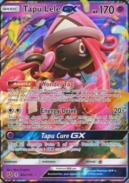 [ENG][NM] Karta Pokemon Tapu Lele GX 60a - Guardians Rising