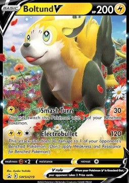 [ENG][NM] Karta Pokemon Boltund V 219 - SWSH08: Fusion Strike