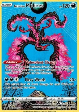 [ENG][NM] Karta Pokemon Galarian Moltres 284 - SWSH