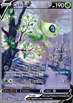 [ENG][NM] Karta Pokemon Celebi V 245 - Fusion Strike