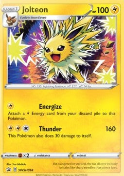 [ENG][NMM] Karta Pokemon Jolteon 94 - Sword & Shield Promos