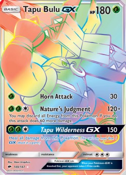 [ENG][NM] Karta Pokemon Tapu Bulu GX 149 - Burning Shadows