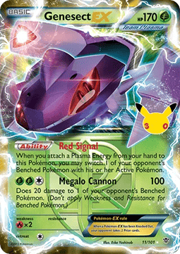 [ENG][NM] Karta Pokemon Genesect EX PLB 97 - 30th Celebration