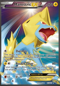 [ENG][NM] Karta Pokemon Manectric EX 113 - Phantom Forces