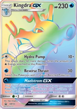 [ENG][NM] Karta Pokemon Kingdra GX 155 - SM Black Star Promos