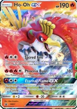 [ENG][NM] Karta Pokemon Ho-Oh GX 57 - SM Black Star Promos